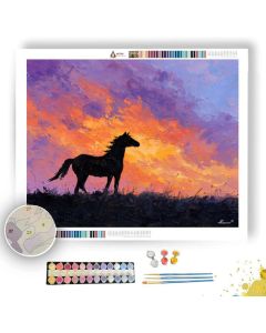 FREE SILHOUETTE - Paint by Numbers Full Kit