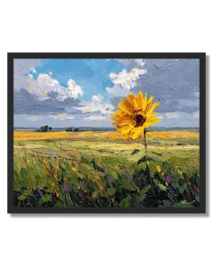 OPEN FIELD - FRAMED
