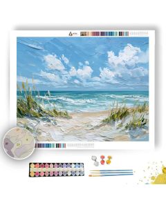 PALE WINDY MOMENT - Paint by Numbers Full Kit