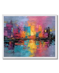 RHYTHMIC BRIGHT SPACE - FRAMED