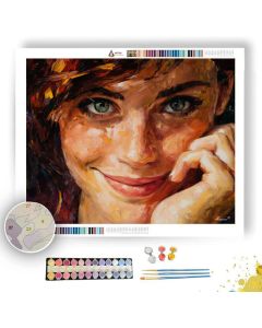 GENTLE SMILE - Paint by Numbers Full Kit