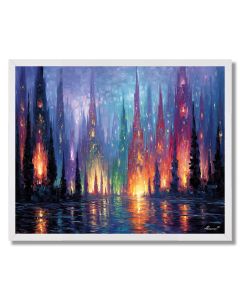 AETHERLINE SPIRES - FRAMED