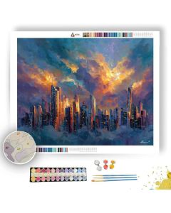 CLOUDLEVEL CITY - Paint by Numbers Full Kit