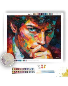 QUIET DETERMINATION - Paint by Numbers Full Kit