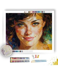 FAINT SMILE - Paint by Numbers Full Kit