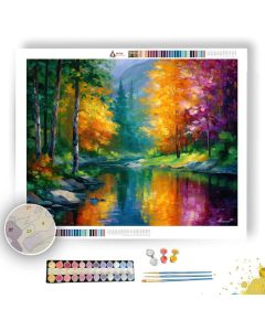 CALM ENCHANTED LAND - Paint by Numbers Full Kit