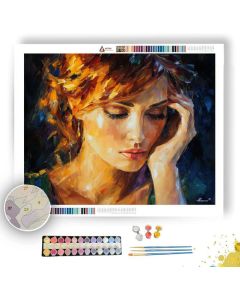 MELANCHOLY LIGHT - Paint by Numbers Full Kit