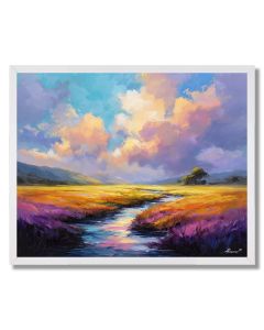 QUIET MAGIC LINE - FRAMED