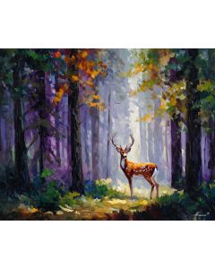 FOREST DEER PAUSE