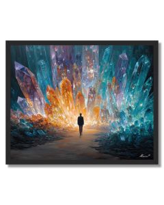 CRYSTAL MIND ADEPT - FRAMED