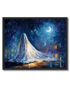 MOON VEIL ORACLE - FRAMED