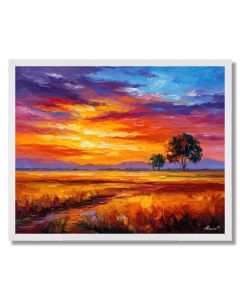 SUNSET PLAINS - FRAMED