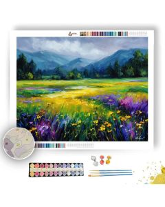 AFTER RAIN MEADOW - Paint by Numbers Full Kit