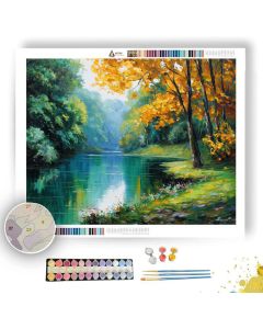 RIVERBANK SILENCE - Paint by Numbers Full Kit