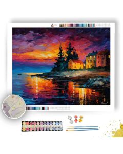 EVENING SHORE - Paint by Numbers Full Kit