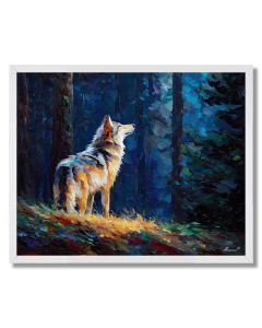 FOREST WOLF EDGE - FRAMED