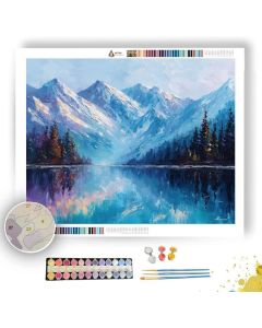 MOUNTAIN STILLNESS - Paint by Numbers Full Kit