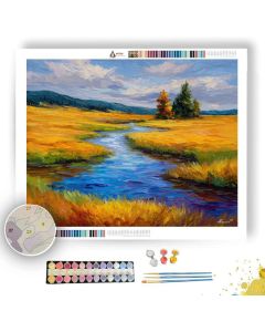 RIVERBEND TRANQUILITY - Paint by Numbers Full Kit