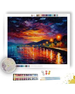 EVENING SHORELINE - Paint by Numbers Full Kit