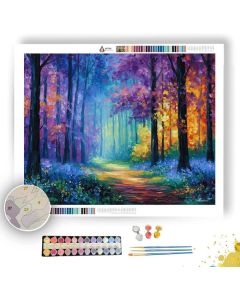 WOODLAND CLEARING - Paint by Numbers Full Kit