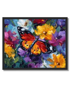 GARDEN BUTTERFLY - FRAMED