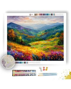 HIGHLAND MEADOW - Paint by Numbers Full Kit