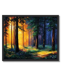 FOREST EDGE GLOW - FRAMED