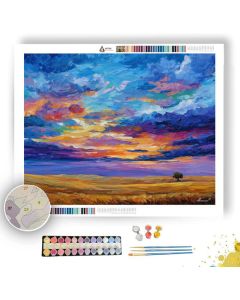OPEN PRAIRIE SKY - Paint by Numbers Full Kit