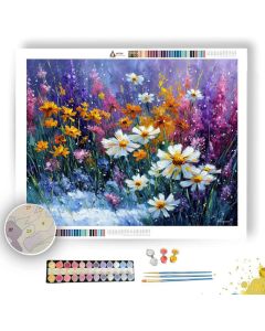 FROSTPETAL MEADOW - Paint by Numbers Full Kit