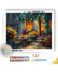 BLOOMLIGHT TERRACE - Paint by Numbers Full Kit