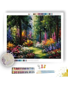 SILENT HERB GARDEN - Paint by Numbers Full Kit