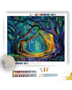 ANCIENT ROOT GARDEN - Paint by Numbers Full Kit
