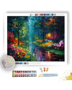 RAINPETAL FIELD - Paint by Numbers Full Kit
