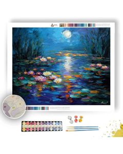 LILYMOON POND - Paint by Numbers Full Kit