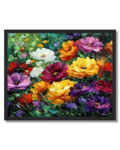 PETALWAVE GARDEN - FRAMED