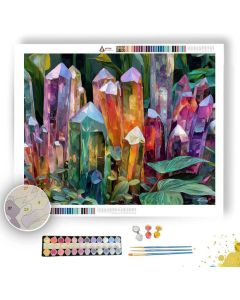 CRYSTAL STEM GARDEN - Paint by Numbers Full Kit
