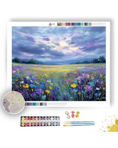 SILVER MEADOW SKY - Paint by Numbers Full Kit