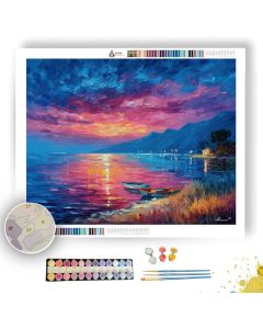 DREAMSHORE EVENING - Paint by Numbers Full Kit