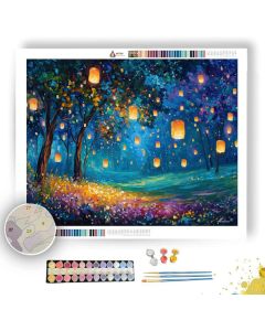 LANTERN SKY MEADOW - Paint by Numbers Full Kit