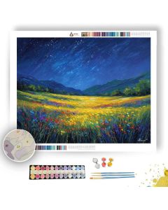 STARLIGHT MEADOW - Paint by Numbers Full Kit