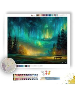AURORA FIELD REST - Paint by Numbers Full Kit