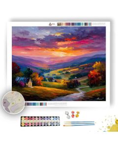 GOLDEN REST VALLEY - Paint by Numbers Full Kit