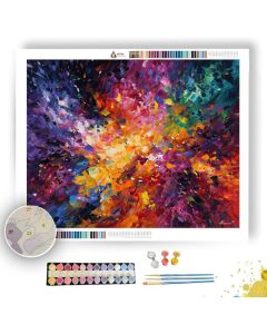 CONTAINED CHAOS - Paint by Numbers Full Kit