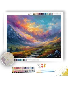 SILVER CLOUD PASS - Paint by Numbers Full Kit