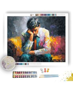 UNSPOKEN THOUGHT - Paint by Numbers Full Kit