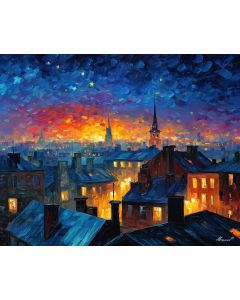 TWILIGHT ROOFTOPS