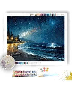 STARWASHED SHORE - Paint by Numbers Full Kit