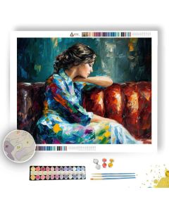 QUIET DISPLACEMENT - Paint by Numbers Full Kit