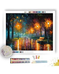 QUIET PARK LAMPS - Paint by Numbers Full Kit