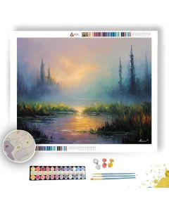 MISTGLOW MARSH - Paint by Numbers Full Kit
